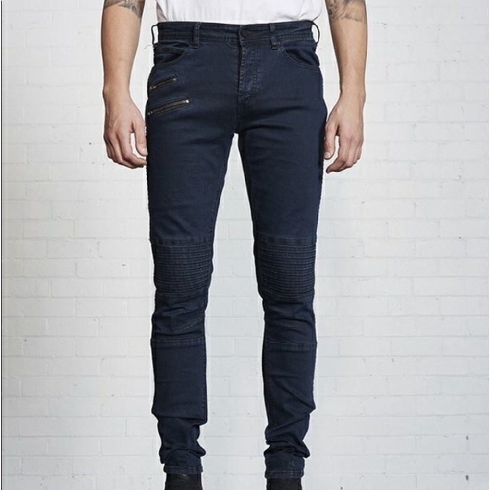 Nana Judy Signature Moto‎ Lowrise Skinny Jeans 34